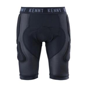 KENNY šortky s chráničmi - ROCK UNDER - čierna M