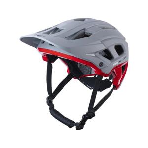 KENNY Cyklistická prilba - SCRAMBLER KID - červená/šedá (50 - 54 cm)