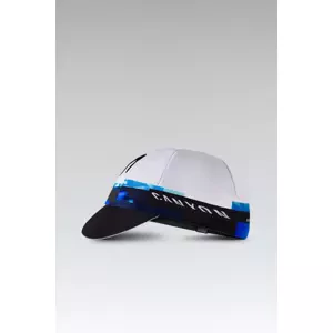 GOBIK Cyklistická čiapka - VINTAGE MOVISTAR TEAM 2025 - biela/modrá/svetlo modrá UNI