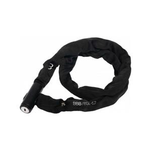 BBB zámok na bicykel - BBL-67 QUICKCHAIN - čierna