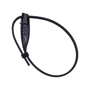 BBB zámok na bicykel - BBL-57 ZIP-TY - čierna