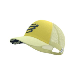 COMPRESSPORT Cyklistická čiapka - TRUCKER CAP - žltá UNI