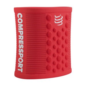 COMPRESSPORT potítka - SWEATBANDS 3D.DOTS - červená/biela UNI