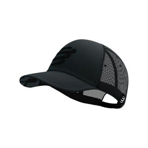 COMPRESSPORT Cyklistická čiapka - TRUCKER CUP - čierna UNI