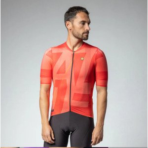 ALÉ Cyklistický dres s krátkym rukávom - PR-E SYNERGY - červená 2XL