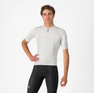 CASTELLI Cyklistický dres s krátkym rukávom - CLASSIFICA - biela