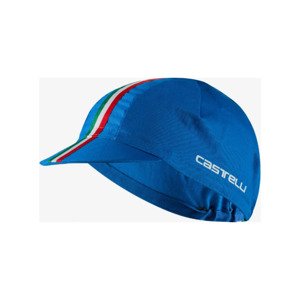 CASTELLI Cyklistická čiapka - ITALIA CAP - modrá
