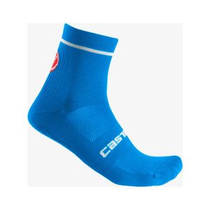CASTELLI Cyklistické ponožky klasické - ENTRATA 13 - modrá