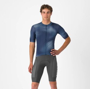 CASTELLI Cyklistické nohavice krátke s trakmi - COMPETIZIONE 2 KIT - šedá L