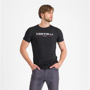 CASTELLI Cyklistické tričko s krátkym rukávom - CASTELLI '76 - čierna L