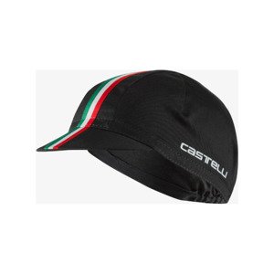 CASTELLI Cyklistická čiapka - ITALIA CAP - čierna UNI