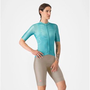 CASTELLI Cyklistické nohavice krátke s trakmi - PRIMA 2 - béžová L
