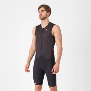 CASTELLI Cyklistická kombinéza - FREE SANREMO 3 - čierna 2XL