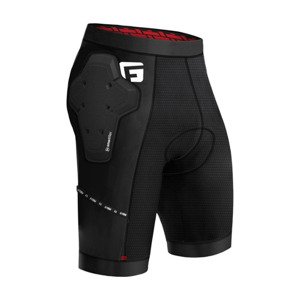 G-FORM šortky s chráničmi - PRO-X4 - čierna