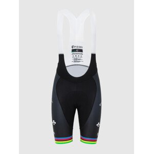 PISSEI Cyklistické nohavice krátke s trakmi - TADEJ POGACAR WORLD CHAMP 2025 M