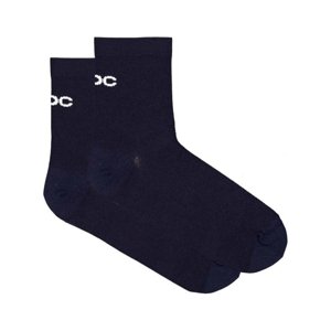 POC Cyklistické ponožky členkové - CADENCE ROAD SHORT SOCKS - modrá 40-42