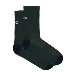 POC Cyklistické ponožky klasické - CADENCE ROAD SOCKS - zelená 37-39