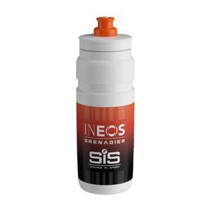 ELITE Cyklistická fľaša na vodu - FLY 750 INEOS GRENADIER 2025 - biela/červená/čierna