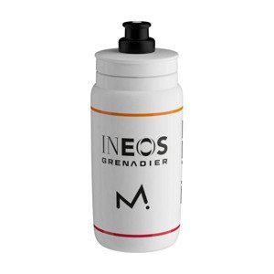 ELITE Cyklistická fľaša na vodu - FLY 550 INEOS GRENADIER 2025 - biela