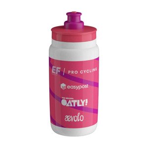 ELITE Cyklistická fľaša na vodu - FLY 550 TEAM EF PRO CYCLING CANNONDALE 2025 - ružová/biela