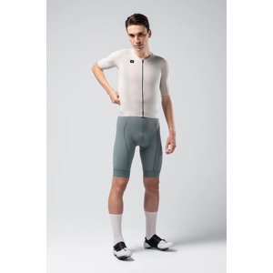 GOBIK Cyklistický dres s krátkym rukávom - CX SOLID - ivory L