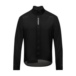 GORE Cyklistická vetruodolná bunda - SPINSHIFT - čierna 2XL