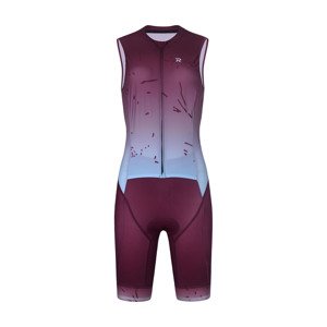 RIVANELLE BY HOLOKOLO Cyklistická kombinéza - SNIPP - čierna/modrá 2XL