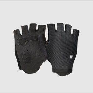 SPORTFUL Cyklistické rukavice krátkoprsté - PRO - čierna XL
