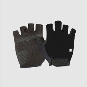 SPORTFUL Cyklistické rukavice krátkoprsté - CLASSIC - čierna XL