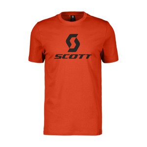 SCOTT Cyklistické tričko s krátkym rukávom - ICON - červená L