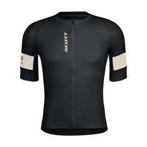 SCOTT Cyklistický dres s krátkym rukávom - ENDURANCE PRO - čierna L
