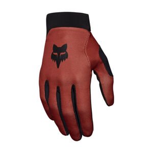 FOX Cyklistické rukavice dlhoprsté - RANGER - červená 2XL