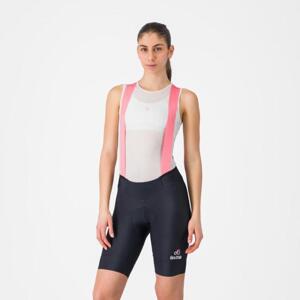 CASTELLI Cyklistické nohavice krátke s trakmi - GIRO PRIMA 2 DT - čierna
