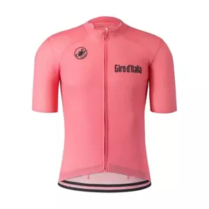 CASTELLI Cyklistický dres s krátkym rukávom - GIRO D'ITALIA VINTAGE - ružová