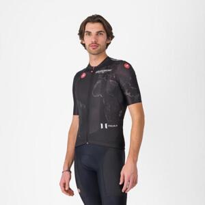 CASTELLI Cyklistický dres s krátkym rukávom - GIRO108 COMPETIZIONE 3 - čierna