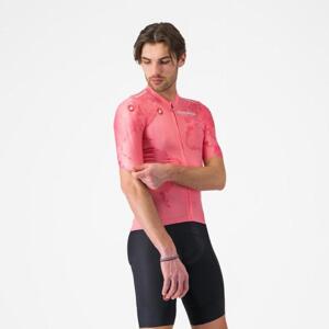 CASTELLI Cyklistický dres s krátkym rukávom - GIRO108 COMPETIZIONE 3 - ružová S