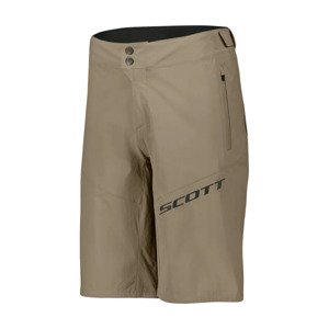 SCOTT Cyklistické nohavice krátke bez trakov - ENDURANCE - béžová 2XL