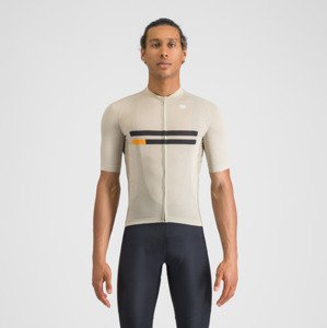 SPORTFUL Cyklistický dres s krátkym rukávom - STARLIGHT - béžová L
