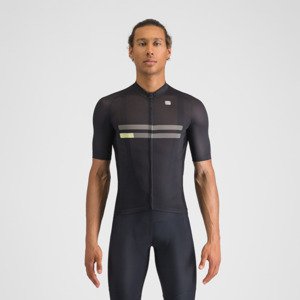 SPORTFUL Cyklistický dres s krátkym rukávom - STARLIGHT - čierna XL