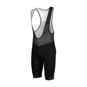 SCOTT Cyklistické nohavice krátke s trakmi - RC TEAM BIB SHORTS - čierna/šedá 2XL