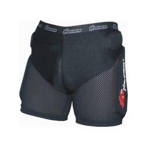 HAVEN šortky s chráničmi - FLEX GUARD - šedá/čierna