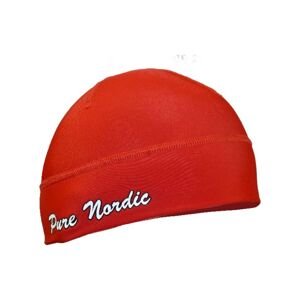 HAVEN Cyklistická čiapka - PURE NORDIC CLASSIC - červená L-XL