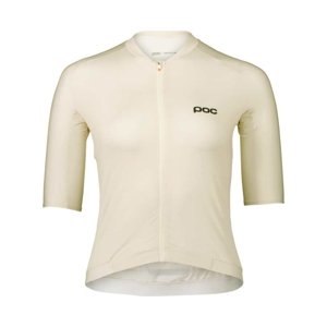 POC Cyklistický dres s krátkym rukávom - PRISTINE - biela M