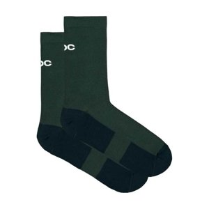 POC Cyklistické ponožky klasické - MOTION MTB SOCKS - zelená L