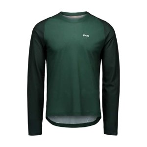 POC Cyklistický dres s dlhým rukávom letný - MOTION AIR L/S - zelená S