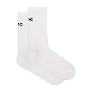 POC Cyklistické ponožky klasické - CADENCE ROAD LONG SOCKS - biela M