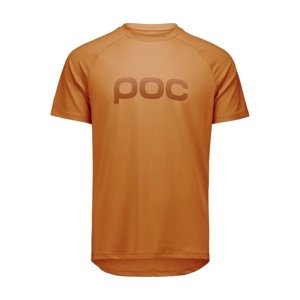 POC Cyklistické tričko s krátkym rukávom - REFORM ENDURO TEE - hnedá S