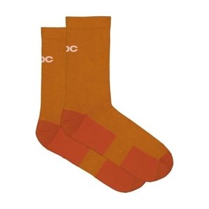 POC Cyklistické ponožky klasické - MOTION MTB SOCKS - hnedá S