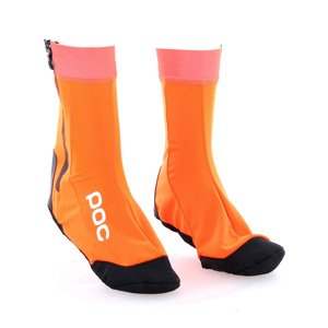 POC Cyklistické návleky na tretry - THERMAL BOOTIE - oranžová L