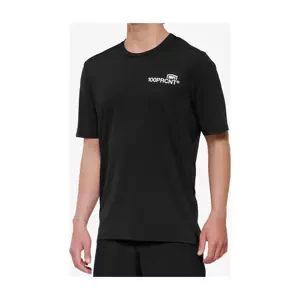 100% SPEEDLAB Cyklistický dres s krátkym rukávom - AIRMATIC SHORT SLEEVE - čierna